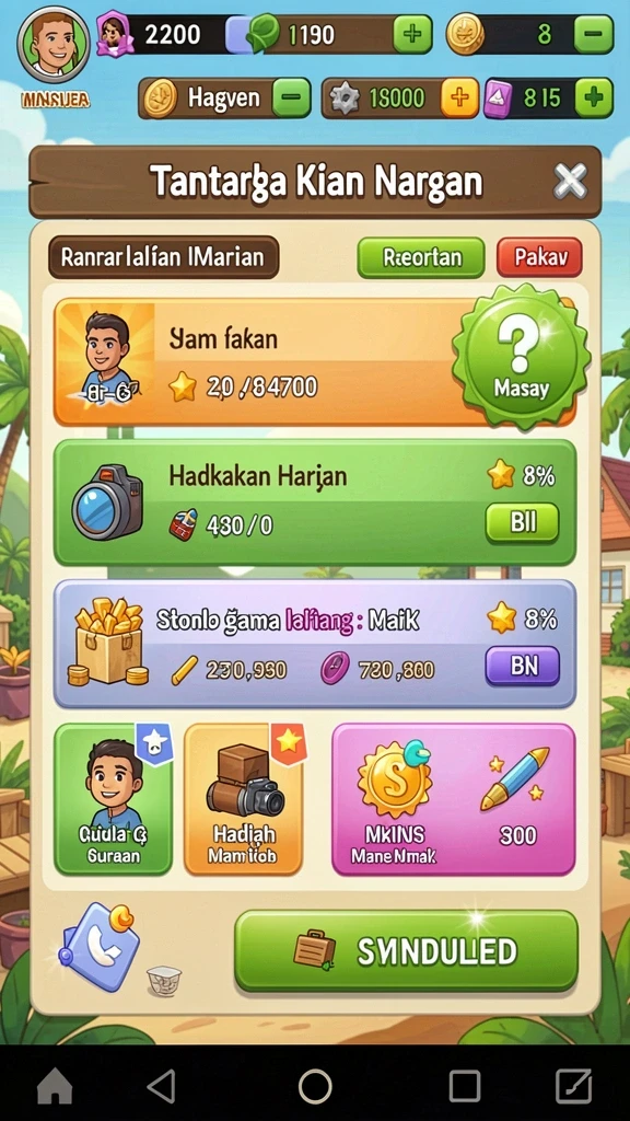 qgluck - Tampilan awal game QGLUCK yang memukau.