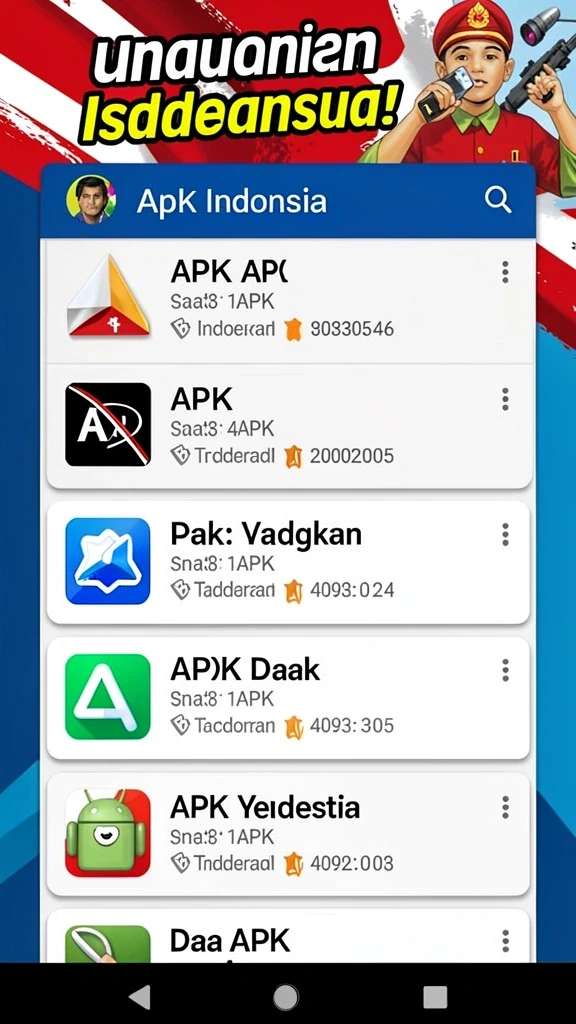 tv888 - Tampilan awal yang menarik dan user-friendly.