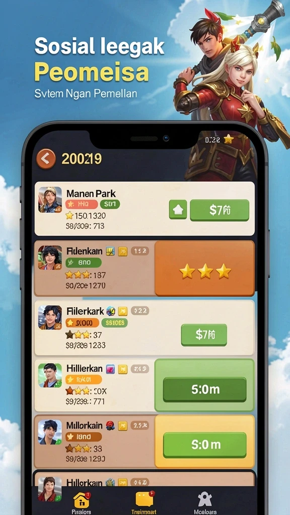 win199 - Tampilan menu utama yang menarik dan mudah dinavigasi.